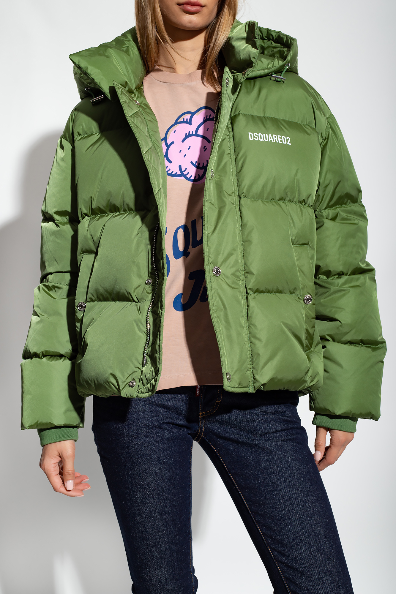 Dsquared 2024 green jacket